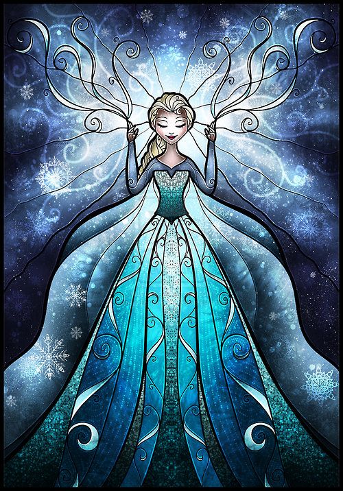 Reine des Neiges Elsa Princesse Diamant Peinture