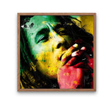 Broderie Diamant Bob Marley Fume cadre