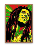 Broderie Diamant Bob Marley Jamaïque cadre