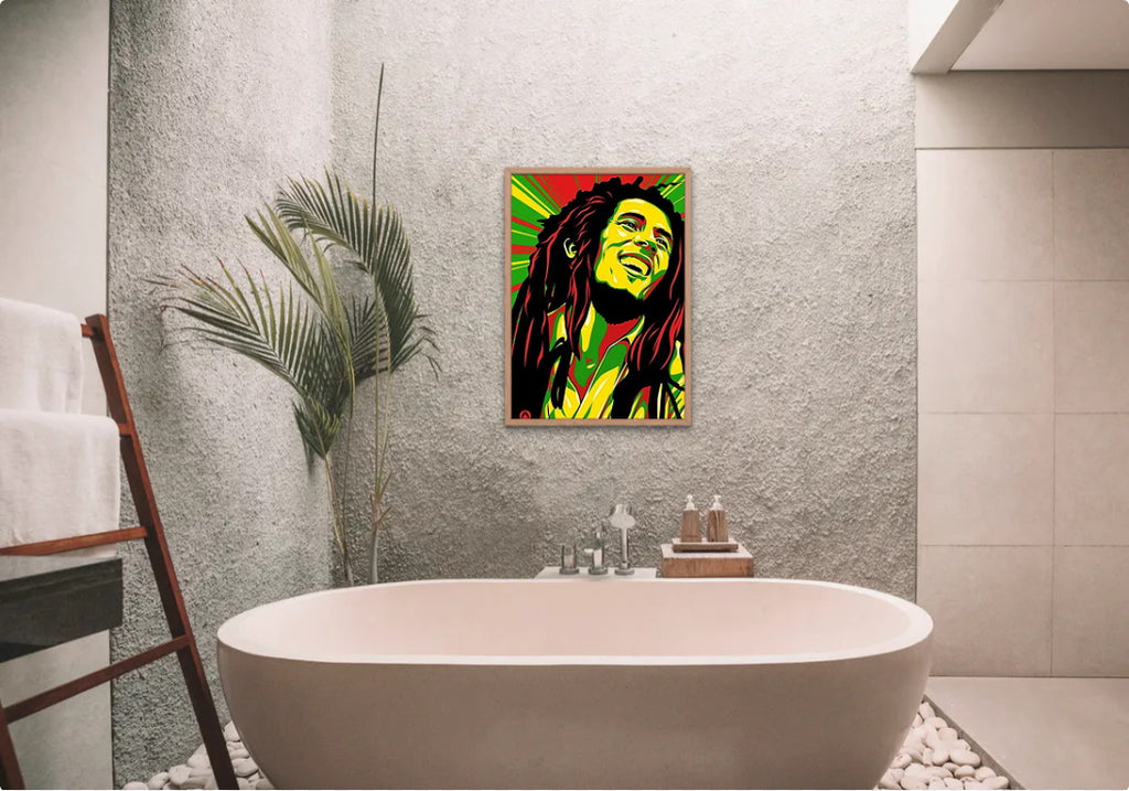 broderie diamant Bob Marley Portrait 5d- Livraison Gratuite