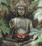 Broderie Diamant Bouddha Zen 