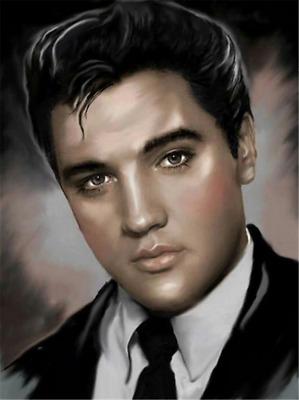 Broderie Diamant Elvis Presley Portrait 