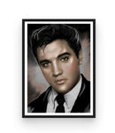 Broderie Diamant Elvis Presley Portrait Cadre