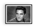 Broderie Diamant Elvis Presley Profil Cadre
