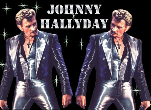Broderie Diamant Johnny Hallyday Rockstar