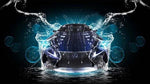 Broderie Diamant Lexus Aquatique 