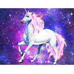 Broderie Diamant Licorne Galaxie 