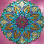 Broderie Diamant Mandala Fleur Spirituelle 