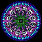 Broderie Diamant Mandala Rosace Spirituelle 