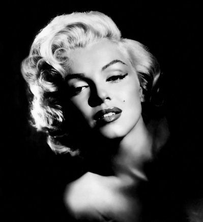 Broderie Diamant Marilyn Monroe Noir et Blanc 