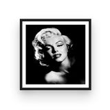 Broderie Diamant Marilyn Monroe Noir et Blanc Cadre