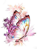 Broderie Diamant Papillon Artistique
