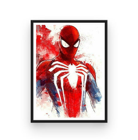 Broderie Diamant Spider-Man tisse sa toile