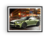 Broderie Diamant Voiture Mustang Cadre