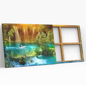 broderie diamant cascade