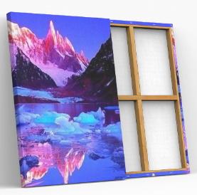 broderie diamant paysage