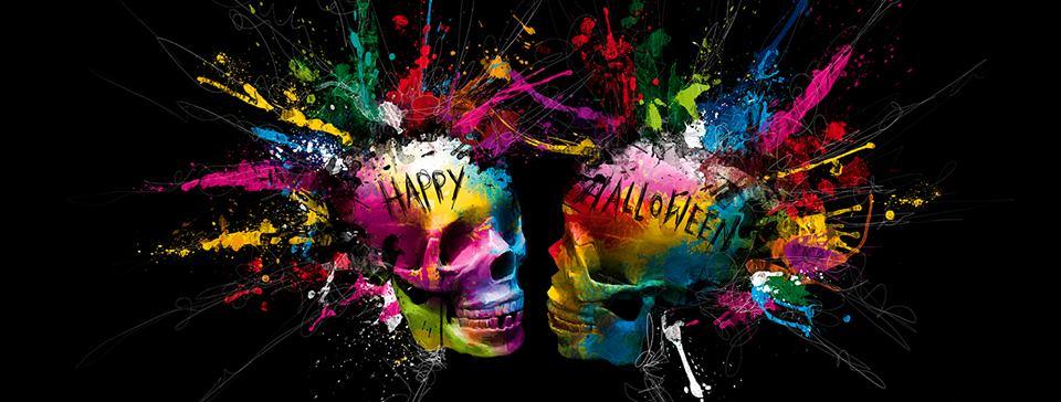 broderie diamant tête de mort