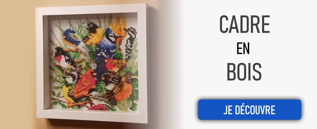 choisir un cadre pour sa broderie diamant personnalisée