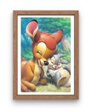 broderie diamant bambi panpan cadre