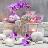 Broderie Diamant Bouddha Zenitude 