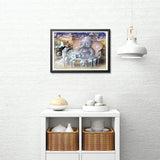 broderie diamant dumbo l'elephant decor