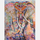 Broderie Diamant elephant Spirituel