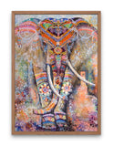Broderie Diamant elephant Spirituel cadre