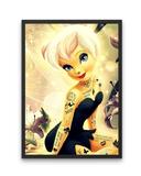 broderie diamant la fee clochette tatouee cadre