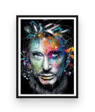 Broderie Diamant Johnny Hallyday Artistique Cadre