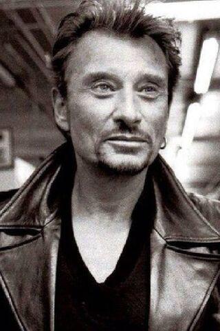 Broderie Diamant Johnny Hallyday Photo 