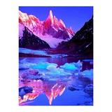 broderie diamant la montagne rose