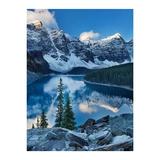 Broderie Diamant Lac et Montagne Gelee